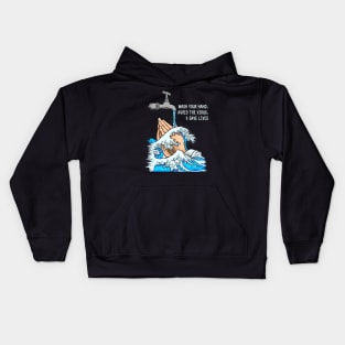 wash you hand Kids Hoodie